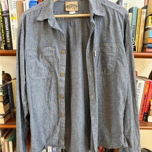 Railcar Fine Goods Chambray shirt men’s medium
